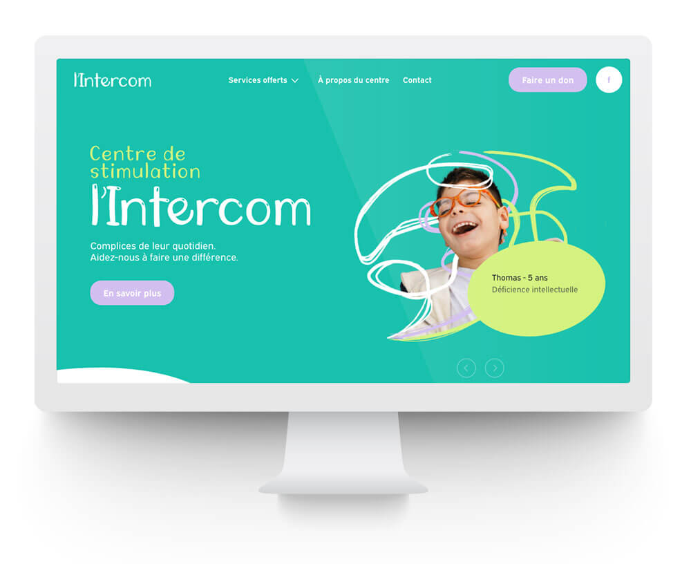 Site web centre de similutation L’intercom
