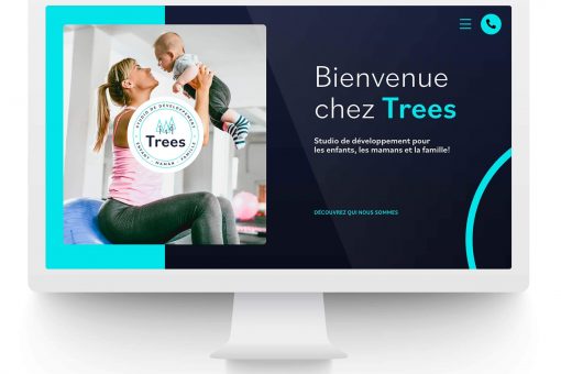 Site Web de studio Trees